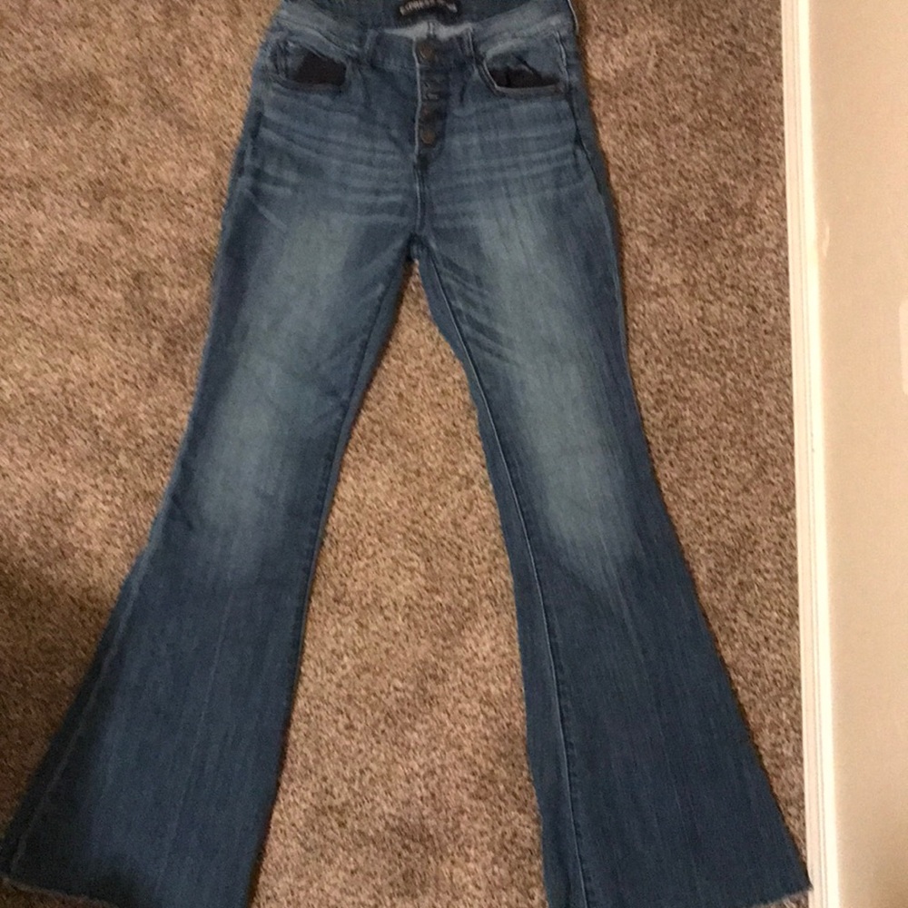 Wide-leg Jeans